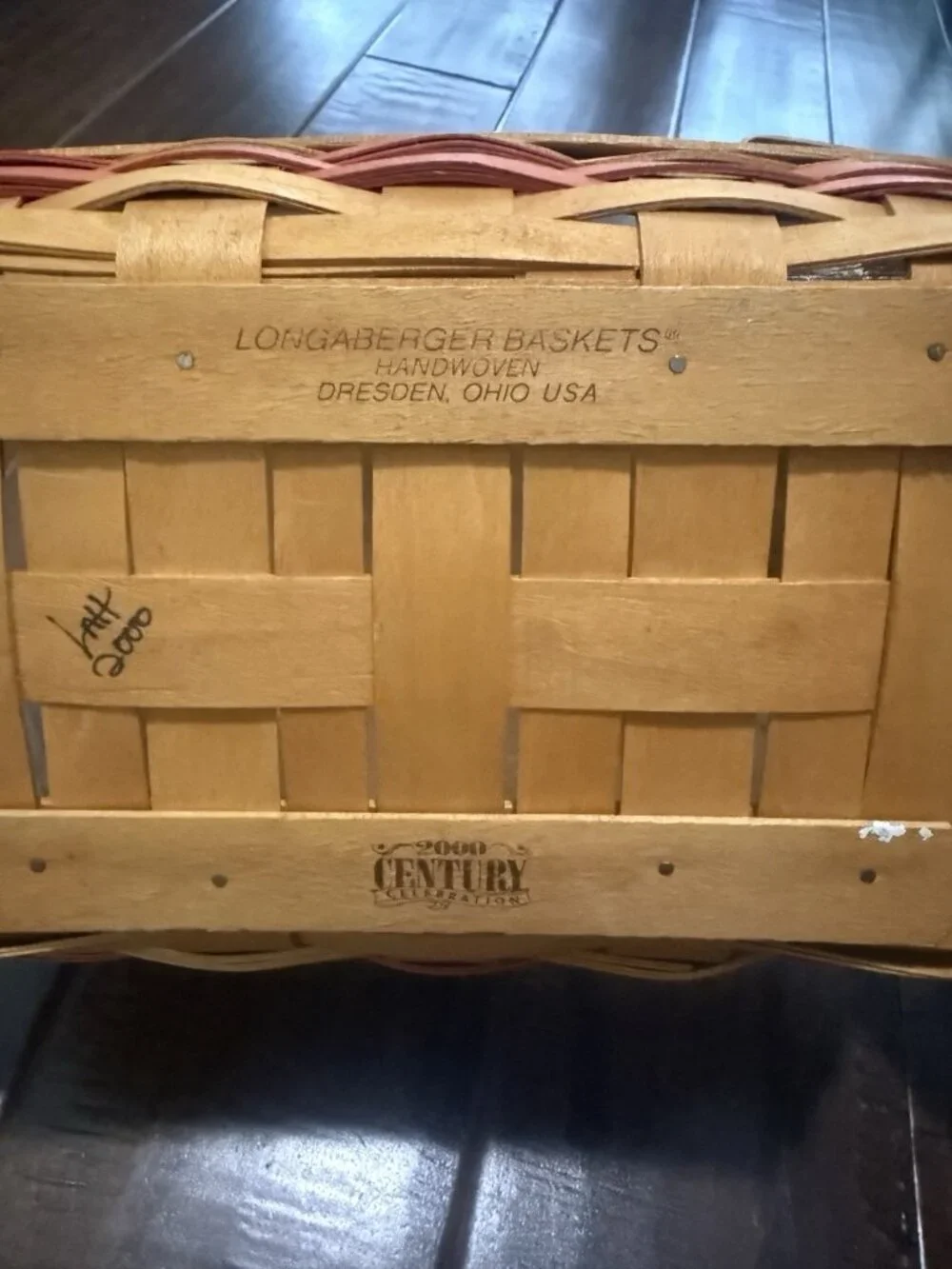 Longaberger Lot Of 3 2000 Mother's Day EARLY BLOSSOMS 1998